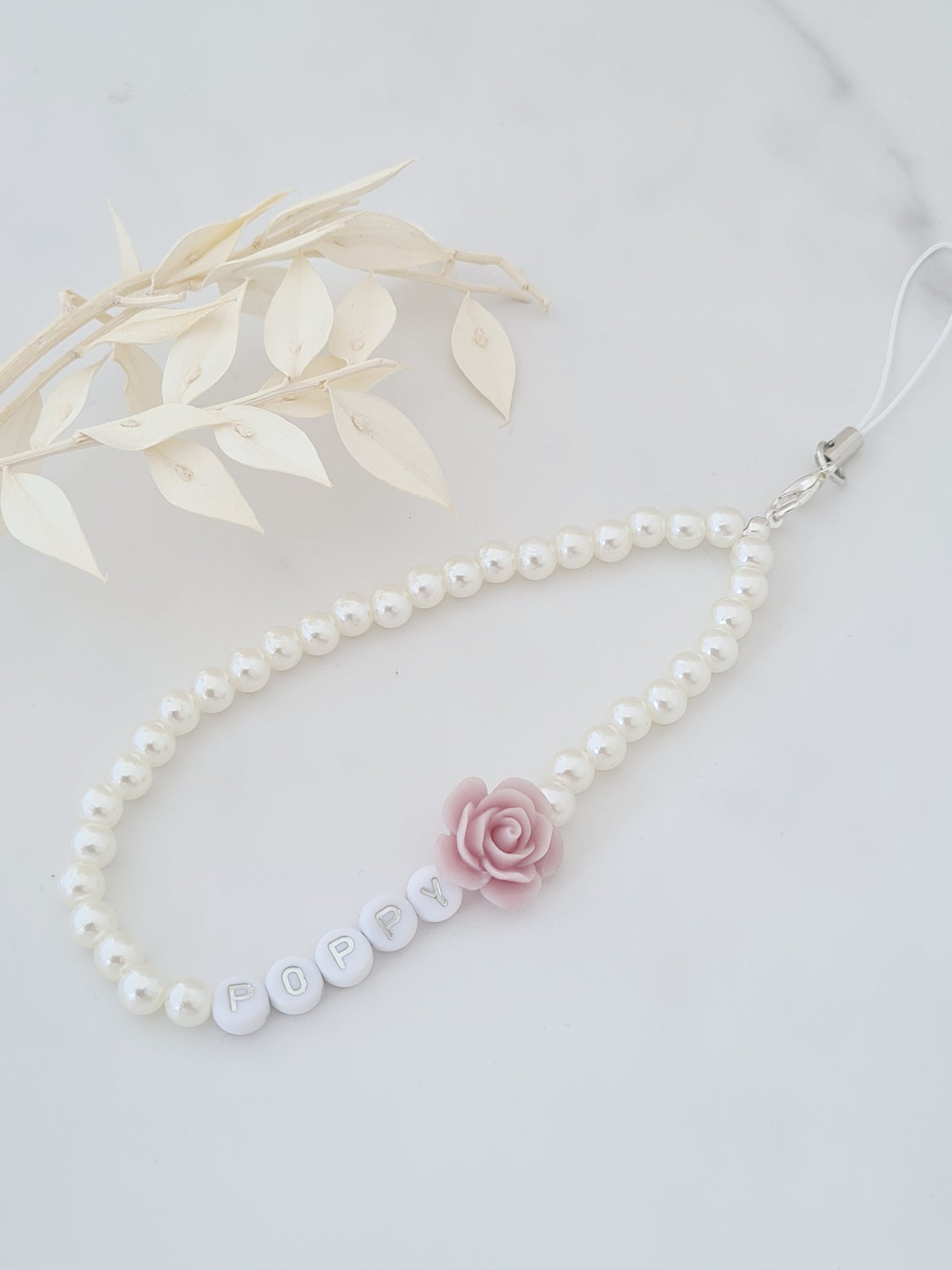 Personalised Wedding Phone Strap