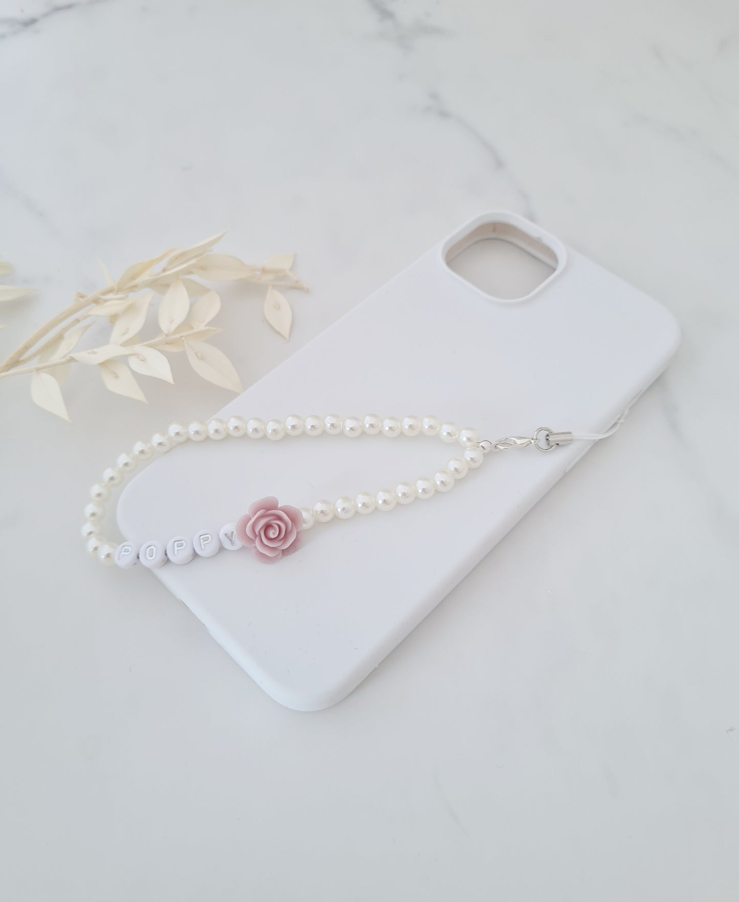 Personalised Wedding Phone Strap