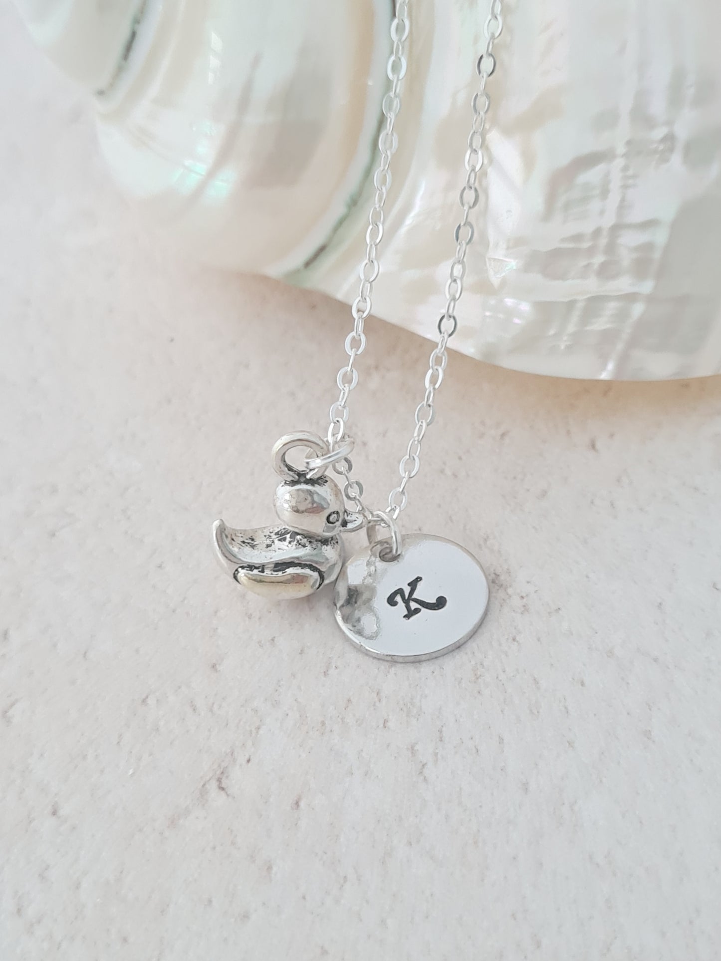 Personalised Duck Necklace