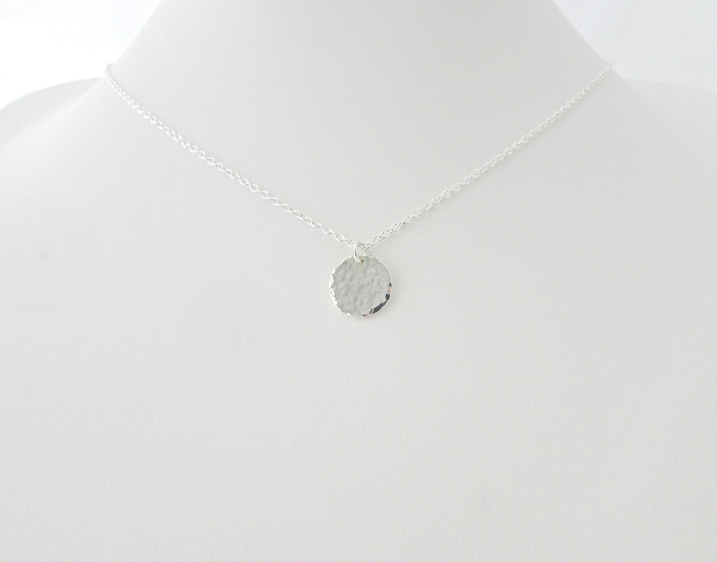 Hammered Coin Necklace