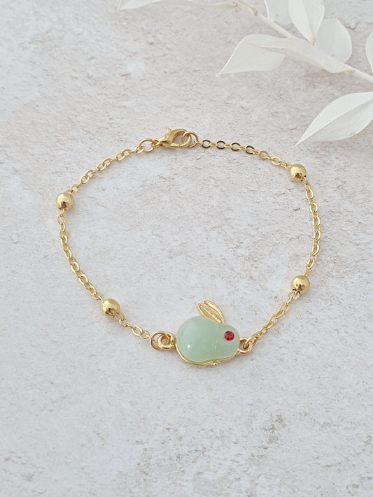 Jade Rabbit Bracelet