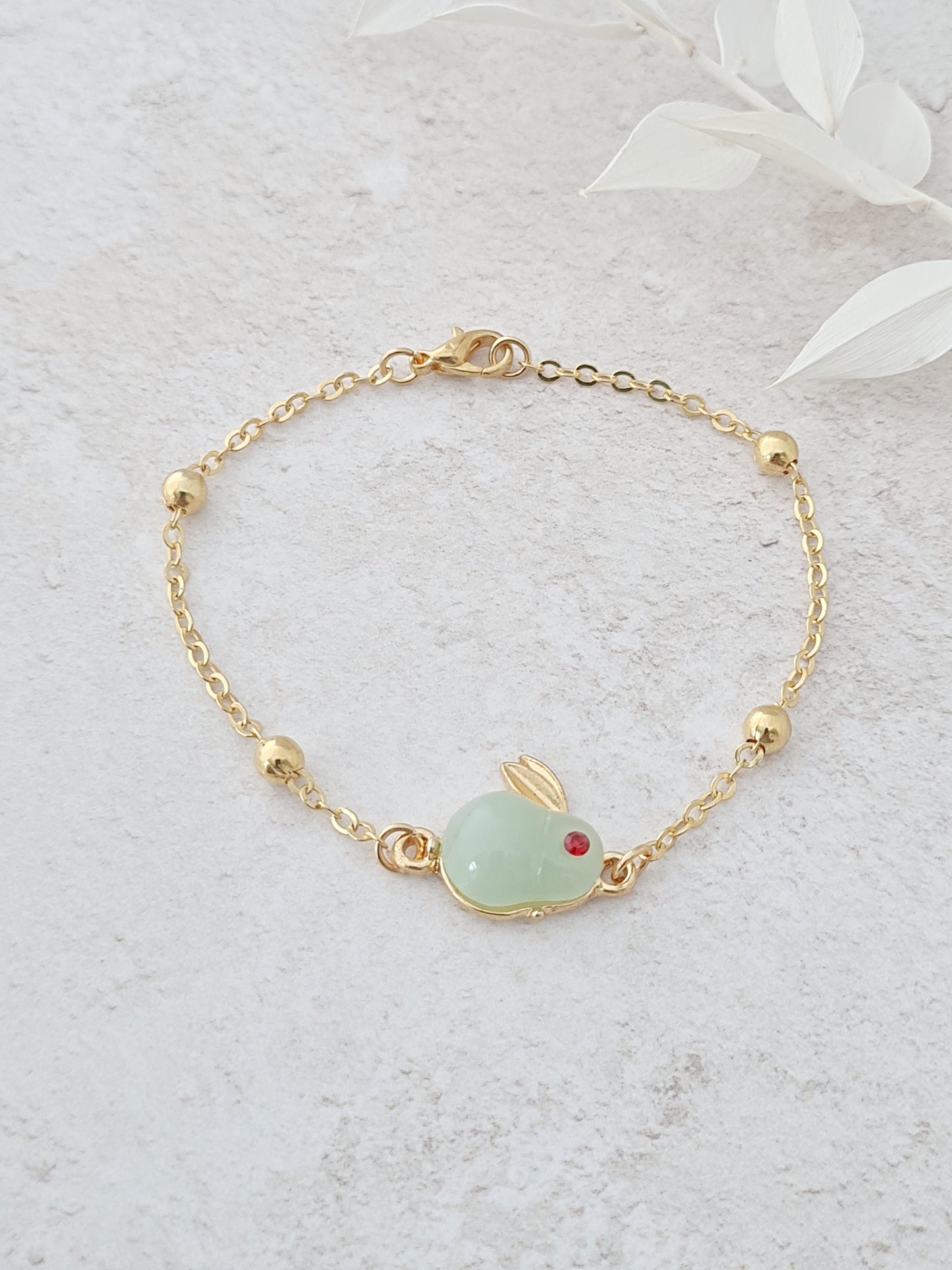 Jade Rabbit Bracelet