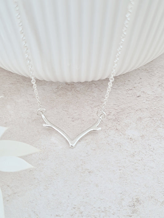 Stag Head Necklace