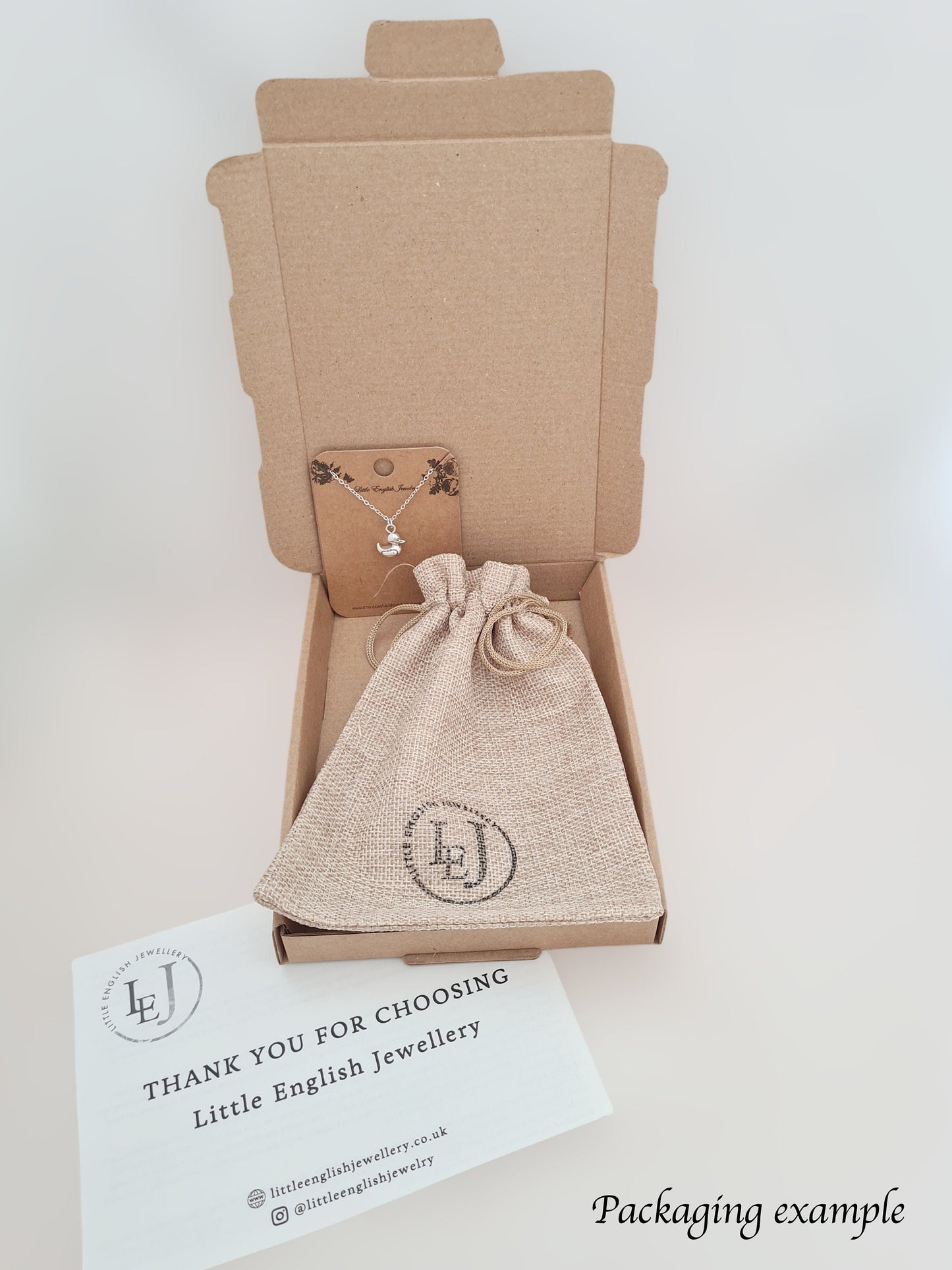 Purple Crocus and White Flower Necklace