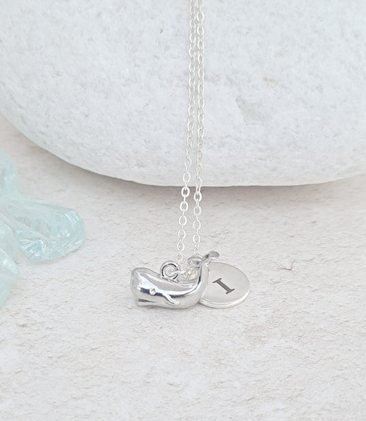 Personalised Whale Necklace