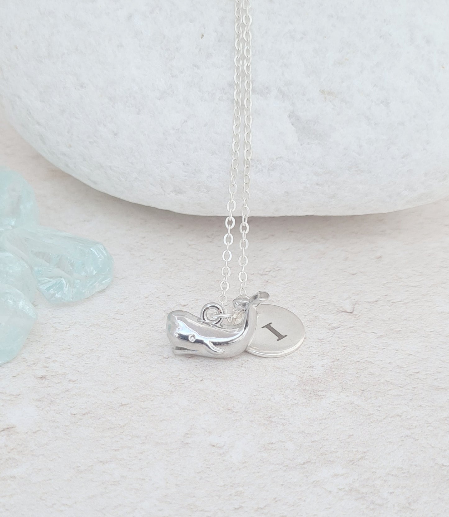 Personalised Whale Necklace