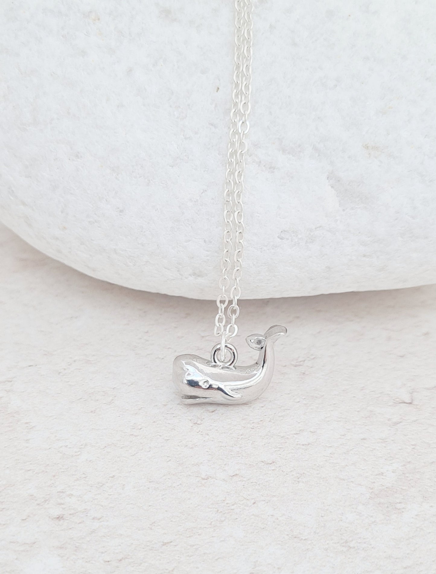 Personalised Whale Necklace