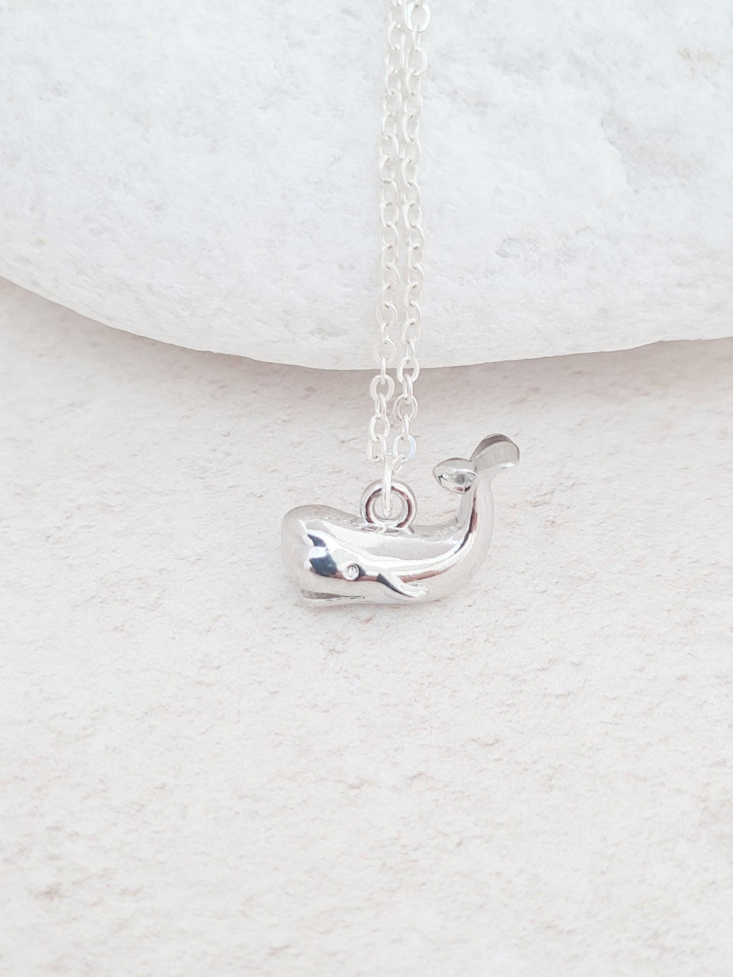 Personalised Whale Necklace