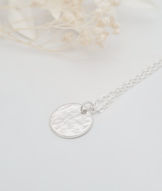 Hammered Coin Necklace