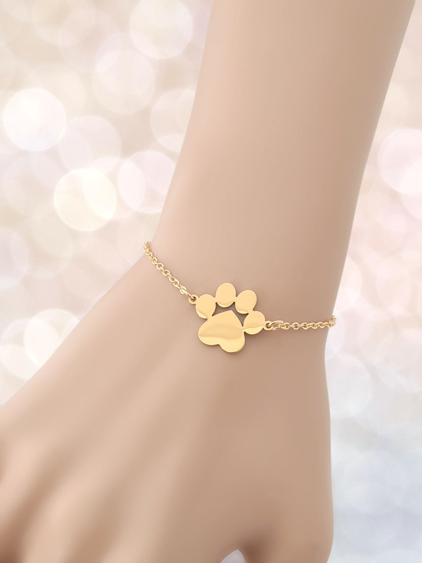 Dog Cat Paw Bracelet