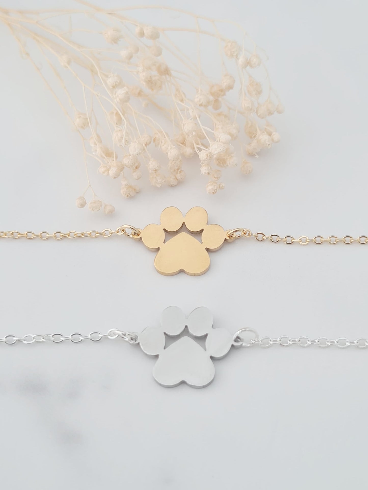 Dog Cat Paw Bracelet