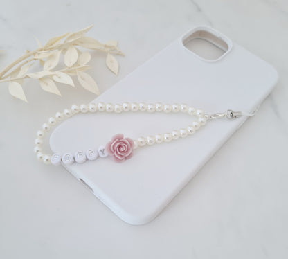 Personalised Wedding Phone Strap