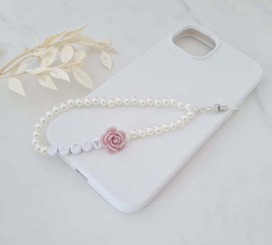 Personalised Wedding Phone Strap