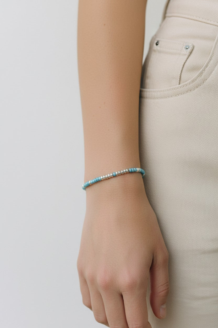 Custom Morse Code Secret Message Bracelet – Silver or Gold