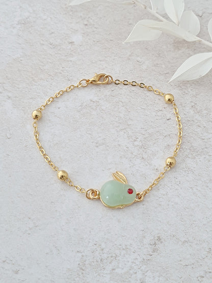 Jade Rabbit Bracelet