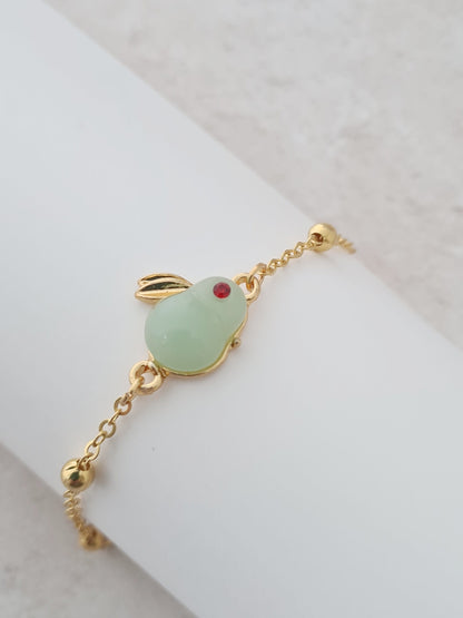 Jade Rabbit Bracelet