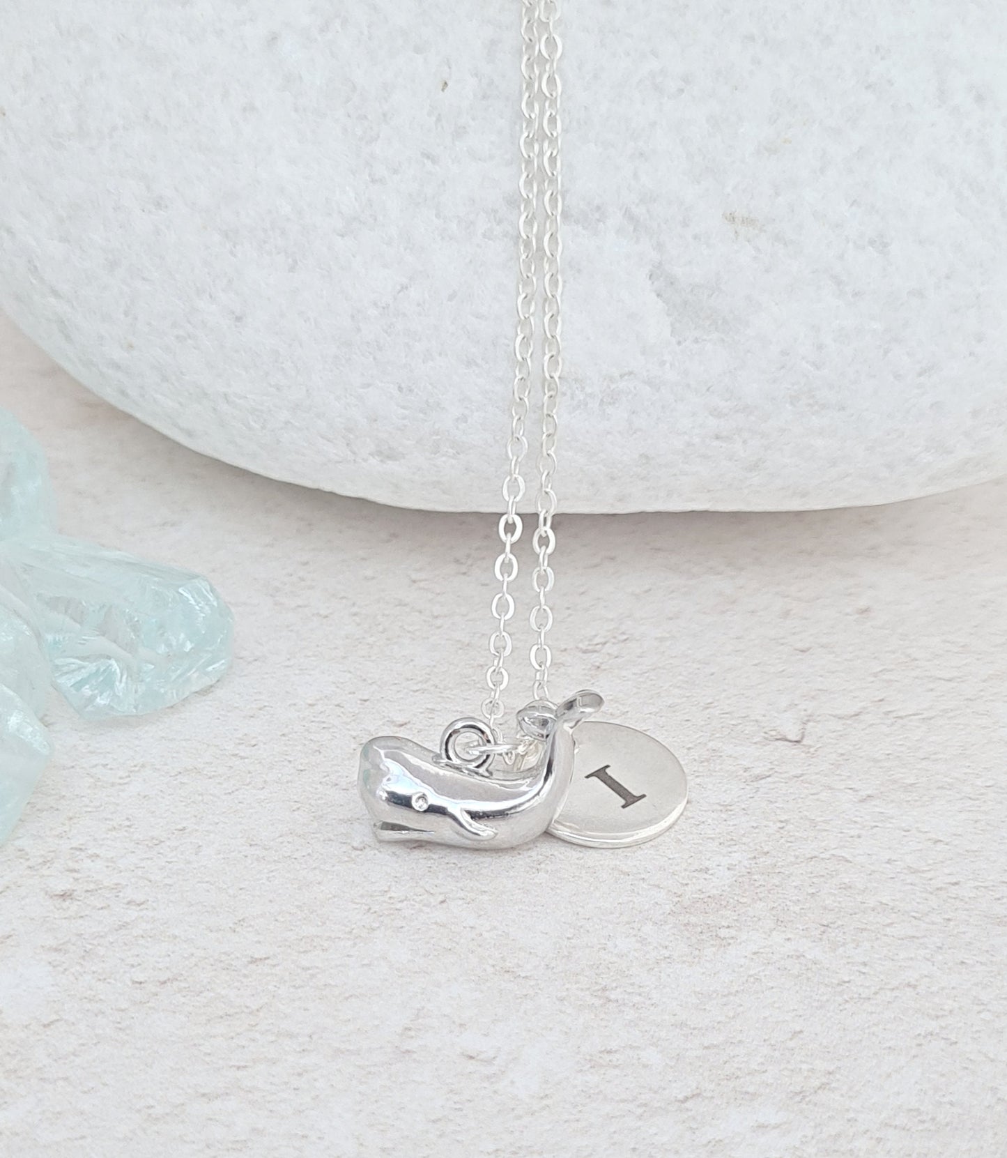 Personalised Whale Necklace