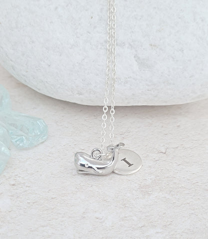 Personalised Whale Necklace