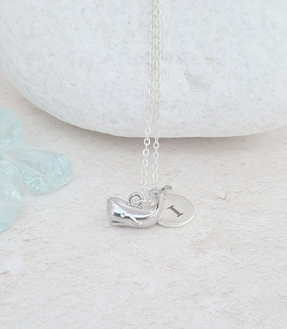 Personalised Whale Necklace