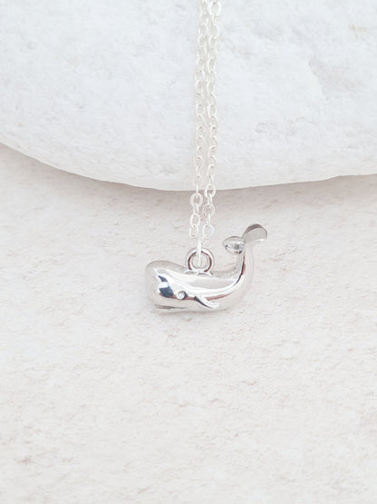 Personalised Whale Necklace
