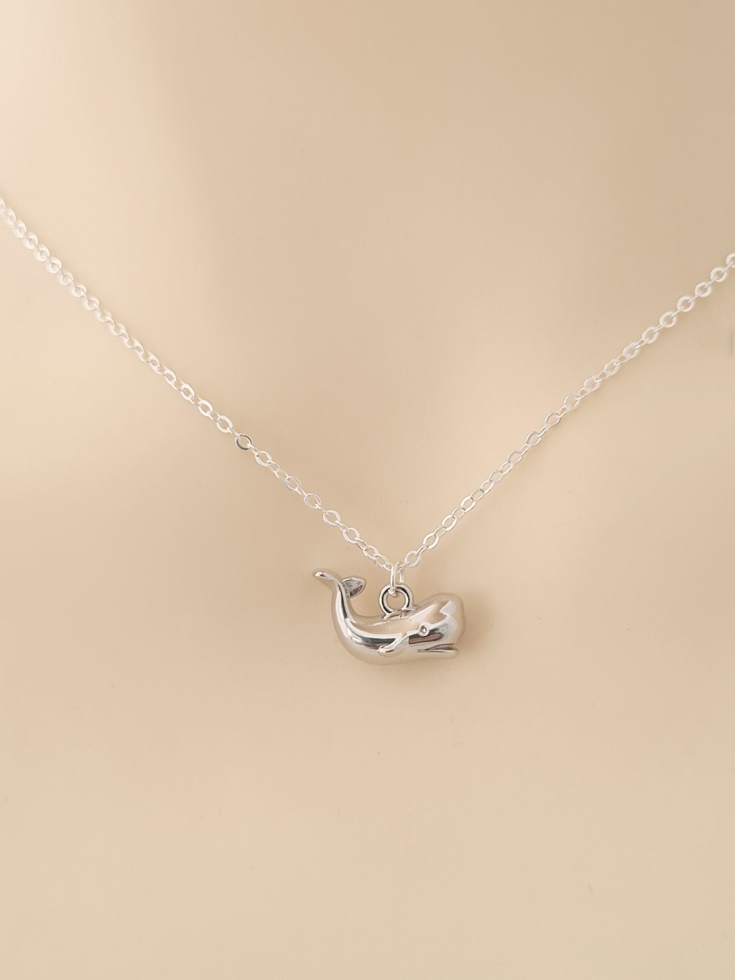 Personalised Whale Necklace